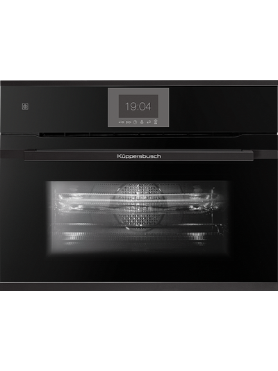 Компактный духовой шкаф с микроволнами Kuppersbusch CBM 6550.0 S5 Black Velvet