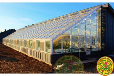 Круглогодичный тепличный комплекс размером 36х10 метров для выращивания практически любых растений в любое время года