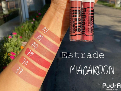 ESTRADE Губная помада стойкая жидкая "MATTE MACAROON" l Эстраде