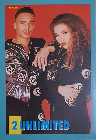 2 Unlimited Музыкальные открытки, Original Music Card, винтажные почтовые  открытки, Intpressshop