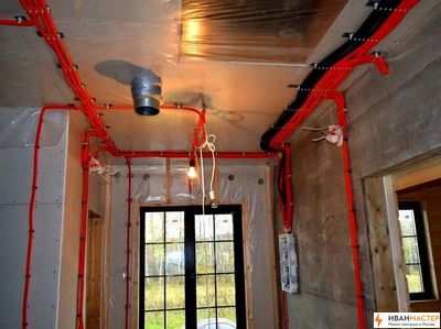 Разводка электрики в новостройке в Москве ИВАНМАСТЕР