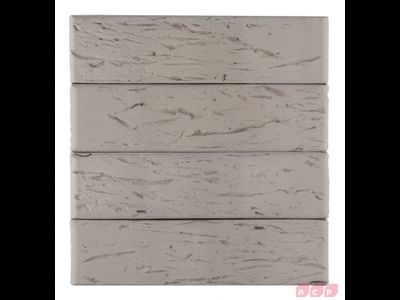 Облицовочный керамический кирпич ЛСР М150, 250х120х65 мм, серый Рустик