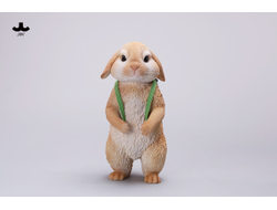 Зайчик с рюкзаком - Коллекционная фигурка 1/4 American Lop Rabbit Figurine (X42402A) - JXK