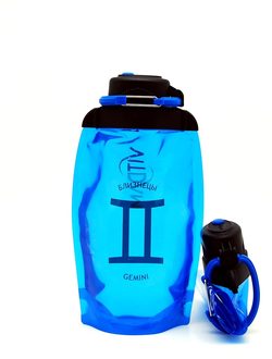 Складная бутылка для воды объем 500 мл арт. B050BLS-1207 знак зодиака GEMINI/БЛИЗНЕЦЫ