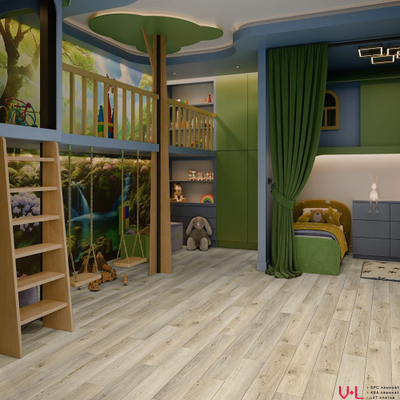 SPC ламинат Damy Floor Family Дуб Кавказский / Caucasian Oak 9531-2A 43 класс толщина 4.0 мм с фаской замковый 2.635 м2