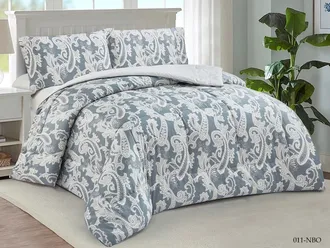 Постельное белье Cleo с одеялом евро сатин 200х220х1 230х250х1 50х70х2 32/011-NBO