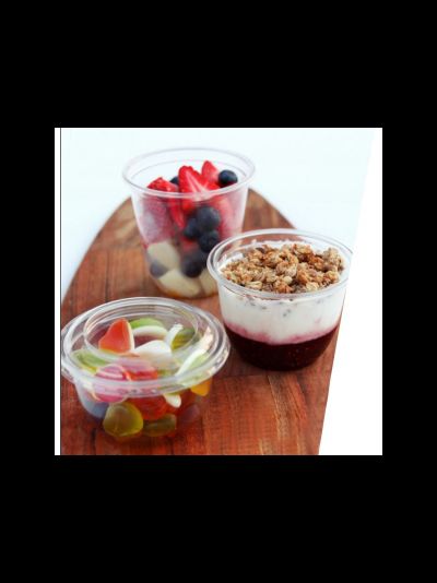 Креманка прозр. с крыш. ПЭТ, 200мл