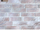 Декоративный искусственный камень под кирпич  Kamastone Византия 2561, бежевый с розово-перламутровым отливом