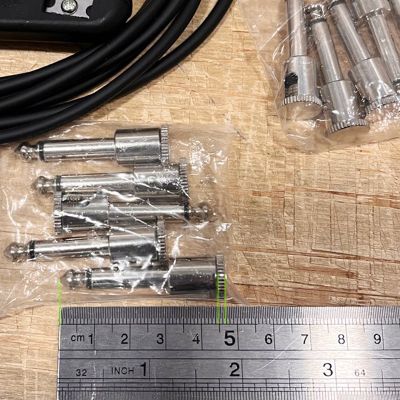 «Сделай сам» DIY набор для гитарных патчей БЕЗ ПАЙКИ («хром»)