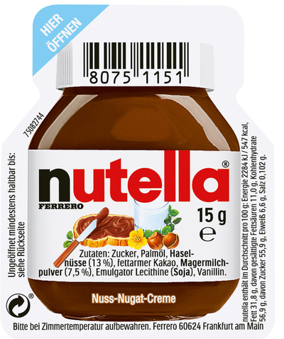 Ореховая паста Nutella Mini (120 шт)