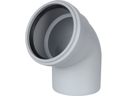 Отвод канализационный STOUT D 110х67° бесшумный (Арт. SKB-0008-011067)