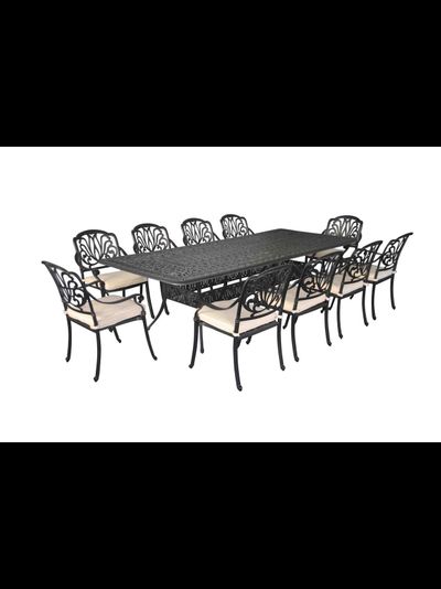 Обеденный комплект из литого алюминия Louis X