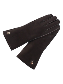 Перчатки женские нат.кожа black