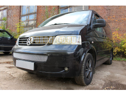 Защита радиатора Volkswagen T5 (Multivan,Caravelle) 2003-2009 chrome