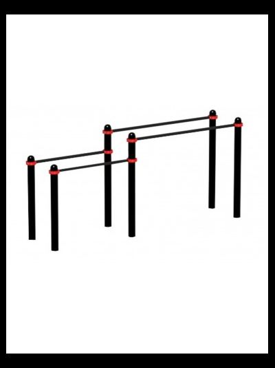 Воркаут брусья двойные разноуровнеые Д-108 AVW002