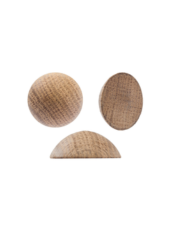 Заглушки-декоративные накладки из дуба Ø35