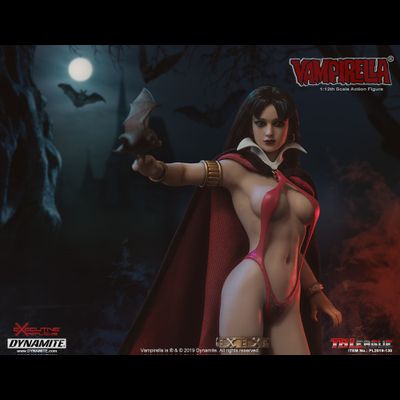 Вампирелла - Коллекционная фигурка 1/12 (PL2019-130) - Vampirella 1/12 Scale Action Figure - TBLeague