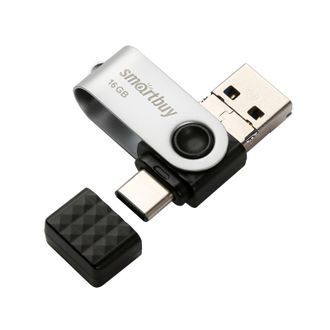 Флеш-память Smartbuy 16GB TRIO 3-in-1 OTG 3.0(SB16GBTRIO)