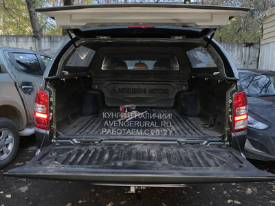 Кунг N-design на Fiat Fullback 2016-2017-2018-2019-2020 от AvengerUral.ru. Тёмно-зелёный 462 (F27)