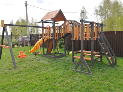 Детская площадка IgraGrad Панда Фани Мостик