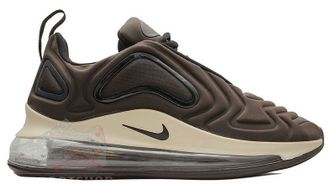 Nike Air Max 720 (тёмно-коричневые с бежевым)