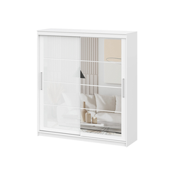 Шкаф-купе ШКП 3 (2,0) Серия 2 (Белый текстурный), 2001х2200х600