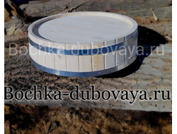 Срез торца бочки 29Х32. сосна