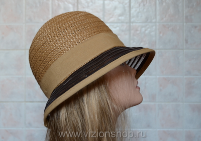 шляпа из соломы вязаная Италия Визио фото