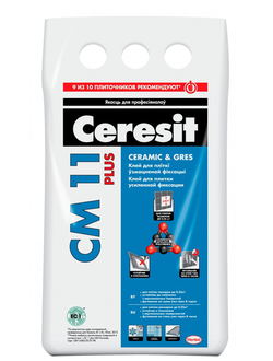 Клей для плитки «Церезит СМ-11» 5 кг