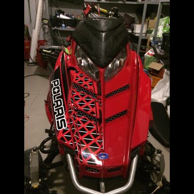 POLARIS RMK 2011 - 2015  №1785 Красный кузов