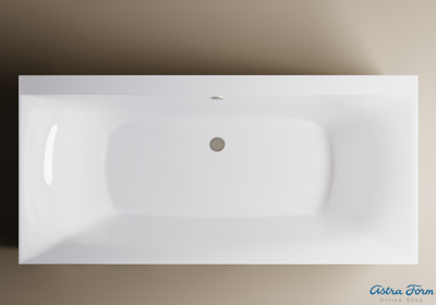 Astra-Form ванна Геркулес Solid Surface 190/90 см белая матовая