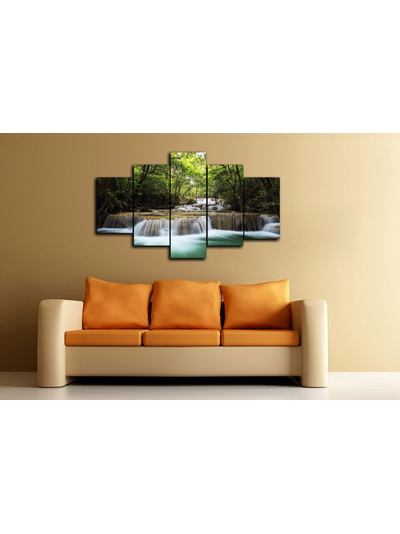 Модульная картина "Пороги водопада"