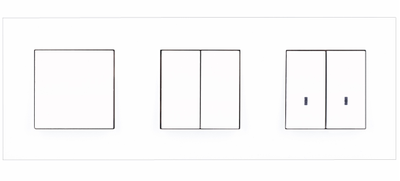 Рамка 3 поста белая - Quadro 45 - Efapel 45930 TBR