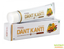 Зубная паста-гель для чувствительных зубов, 100 г, Патанджали; Dant Kanti Medicated Oral Gel, 100 g, Patanjali