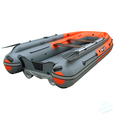 Лодка ПВХ Angler Reef Тритон S-Max 400FiND с интегрированным фальшбортом
