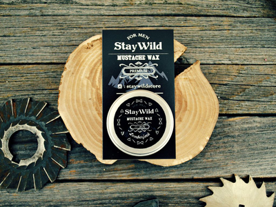 Воск для усов Stay Wild Lumberjack
