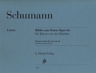 Schumann. Pictures from the East op. 66