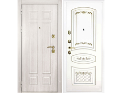 Входная  дверь Гера 2 с панелью Смальта 5