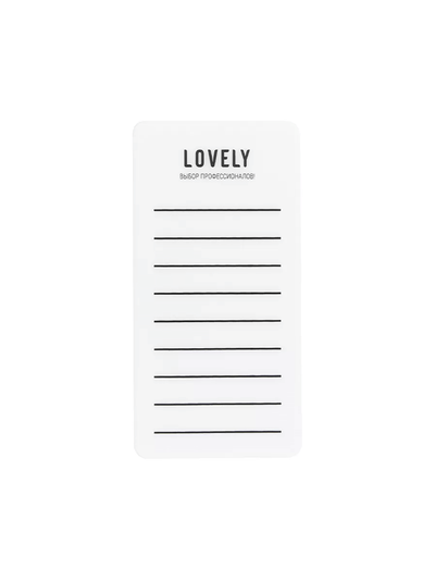 Планшет для ресниц LOVELY №3