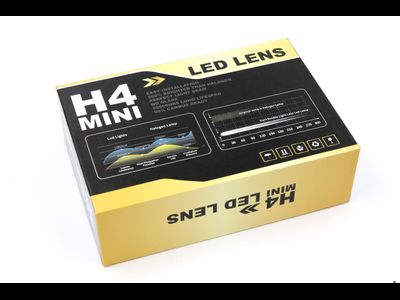 Мини-линзы H4 MINI, 12V (комплект, 2шт)