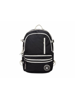 Рюкзак Converse Straight Edge Backpack черный с белой окантовкой