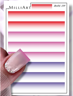 Слайдер-дизайн MilliArt Nails MAX-359