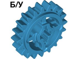 ! Б/У - Technic, Gear 20 Tooth, Dark Azure (69779 / 6396480) - Б/У