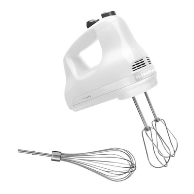 Ручной миксер KitchenAid, белый, classic, 5KHM5110EWH