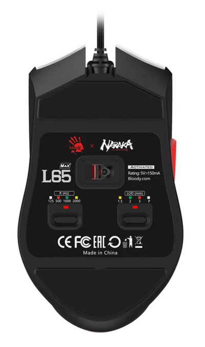 Игровая мышь Bloody L65 Max Naraka