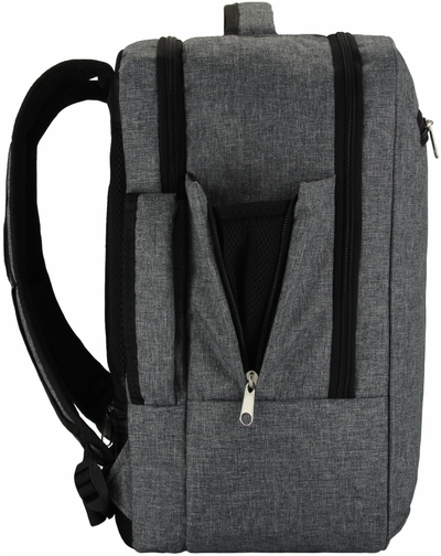 Рюкзак Сумка Чемодан ручная кладь 40x20x25 Optimum Ryanair RL, серый