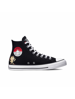 Кеды Converse x Pokemon First Partners black высокие