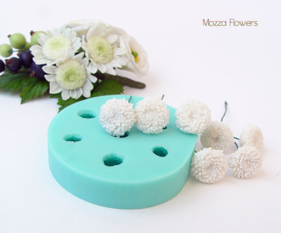 "Мини хризантемы" силиконовый молд