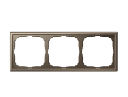 Systeme Electric ArtGallery Мокко Рамка 3-ая, универсальная, GAL000603