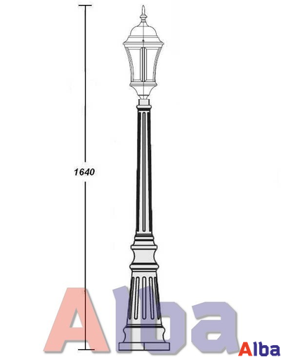 Astoria 311 L BG Парковый светильник